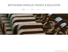 Tablet Screenshot of bathshebamarcus.com